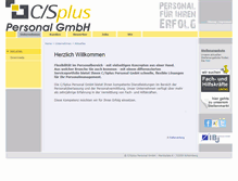 Tablet Screenshot of csplus.de